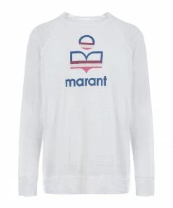 ISABEL MARANT ÉTOILE Tee-shirt Kiefferf Lin Blanc