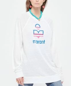 ISABEL MARANT ÉTOILE Tee-shirt Kiefferf Lin Blanc 10 ISABEL MARANT ÉTOILE Tee-shirt Kiefferf Lin Blanc -Boutique MAJESTIC FILATURES unnamed file 3855