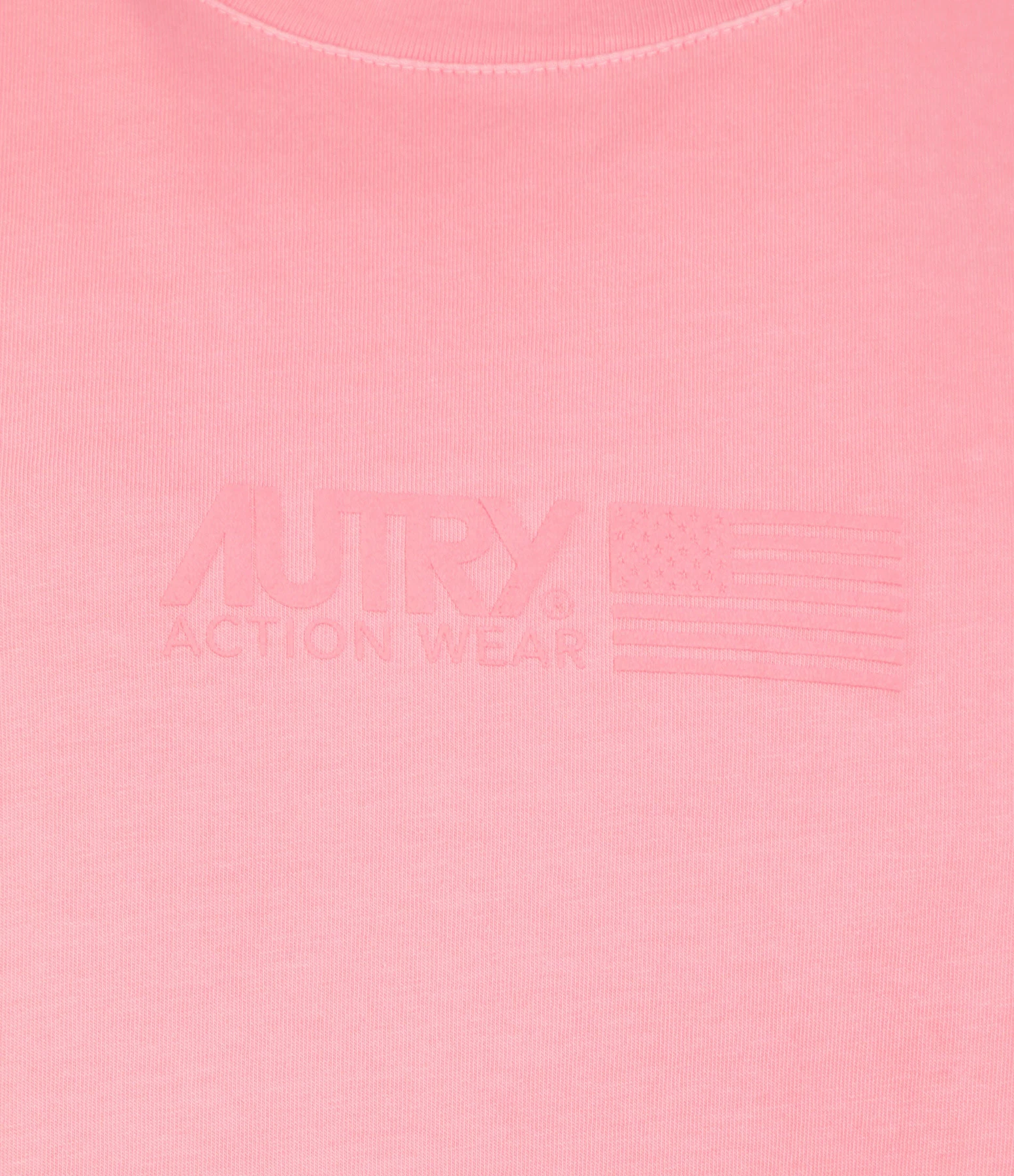 AUTRY Tee-shirt Matchpoint Flag Rose 4 AUTRY Tee-shirt Matchpoint Flag Rose – Image 2
