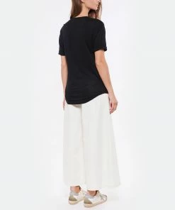 ISABEL MARANT ÉTOILE Tee-shirt Koldi Lin Noir Argenté -Boutique MAJESTIC FILATURES unnamed file 3876