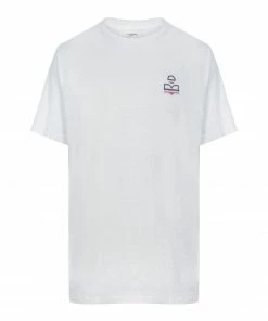 ISABEL MARANT ÉTOILE Tee-shirt Zewel Lin Blanc