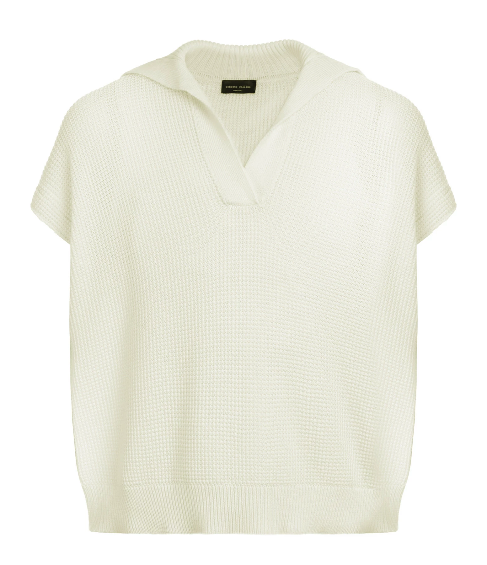 ROBERTO COLLINA Top Coton Écru 3 ROBERTO COLLINA Top Coton Écru
