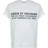 ZADIG & VOLTAIRE Tee-shirt Zoe ZV Address Coton Blanc 2 ZADIG & VOLTAIRE Tee-shirt Zoe ZV Address Coton Blanc -Boutique MAJESTIC FILATURES unnamed file 3914