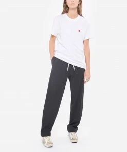 AMI PARIS Tee-shirt Unisexe Ami De Cœur Coton Biologique Blanc 11 AMI PARIS Tee-shirt Unisexe Ami De Cœur Coton Biologique Blanc -Boutique MAJESTIC FILATURES unnamed file 3923