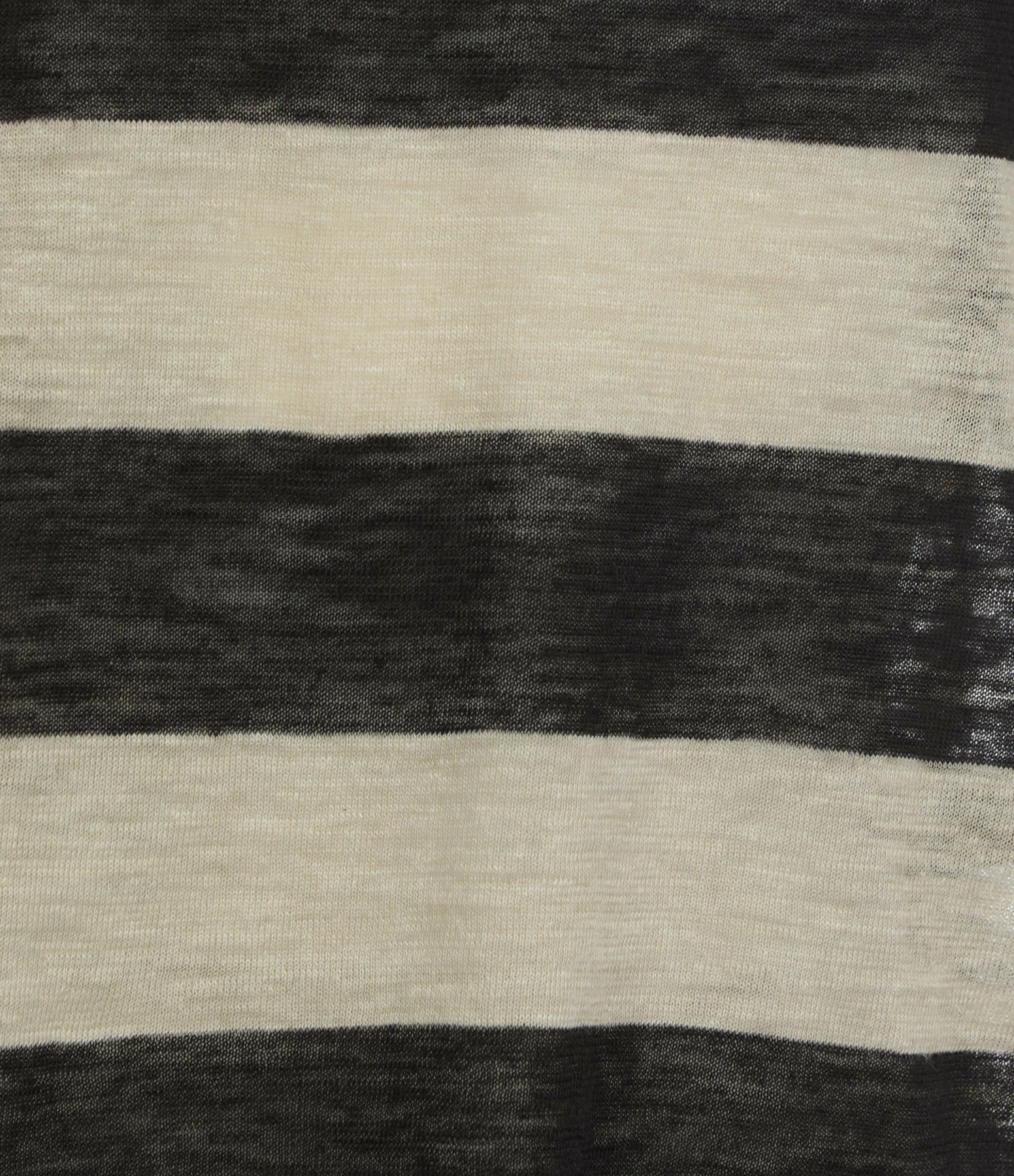 ROBERTO COLLINA Tee-shirt Lin Rayures Noir Blanc 4 ROBERTO COLLINA Tee-shirt Lin Rayures Noir Blanc – Image 2