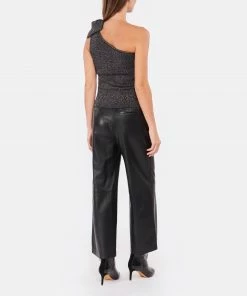 TARA JARMON Top Prescillia Noir Argent Métallisé 11 TARA JARMON Top Prescillia Noir Argent Métallisé -Boutique MAJESTIC FILATURES unnamed file 3947