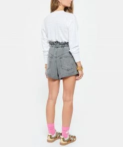 ISABEL MARANT ÉTOILE Tee-shirt Klowia Lin Blanc Rose 12 ISABEL MARANT ÉTOILE Tee-shirt Klowia Lin Blanc Rose -Boutique MAJESTIC FILATURES unnamed file 4013