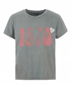 NEWTONE Tee-shirt Starlight 1970 Coton Gris