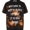 GOLDEN GOOSE Tee-shirt Golden Sérigraphie Coton Marron -Boutique MAJESTIC FILATURES unnamed file 4026