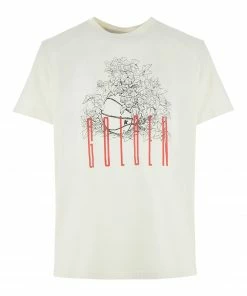 GOLDEN GOOSE Tee-shirt Golden Coton Blanc
