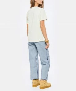 GOLDEN GOOSE Tee-shirt Golden Coton Blanc 11 GOLDEN GOOSE Tee-shirt Golden Coton Blanc -Boutique MAJESTIC FILATURES unnamed file 4071