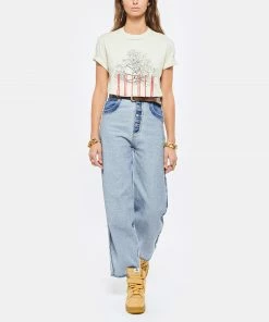GOLDEN GOOSE Tee-shirt Golden Coton Blanc 12 GOLDEN GOOSE Tee-shirt Golden Coton Blanc -Boutique MAJESTIC FILATURES unnamed file 4072