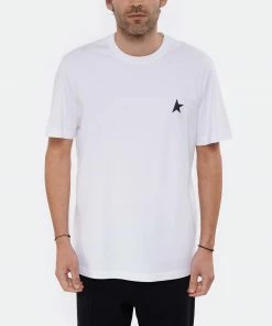 GOLDEN GOOSE Tee-shirt Homme Étoile Coton Blanc Noir 9 GOLDEN GOOSE Tee-shirt Homme Étoile Coton Blanc Noir -Boutique MAJESTIC FILATURES unnamed file 4089