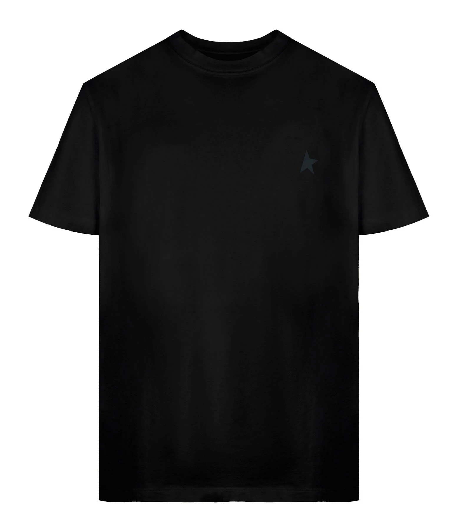 GOLDEN GOOSE Tee-shirt Étoile Coton Noir 3 GOLDEN GOOSE Tee-shirt Étoile Coton Noir