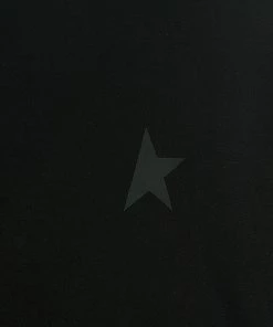 Alternative view of GOLDEN GOOSE Tee-shirt Étoile Coton Noir