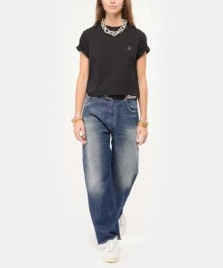 GOLDEN GOOSE Tee-shirt Étoile Coton Noir 10 GOLDEN GOOSE Tee-shirt Étoile Coton Noir -Boutique MAJESTIC FILATURES unnamed file 4112