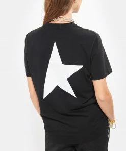 GOLDEN GOOSE Tee-shirt Big Star Coton Noir Blanc 11 GOLDEN GOOSE Tee-shirt Big Star Coton Noir Blanc -Boutique MAJESTIC FILATURES unnamed file 4117