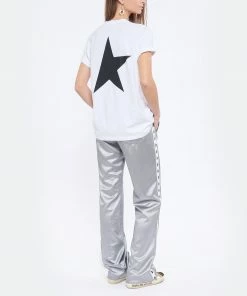 GOLDEN GOOSE Tee-shirt Big Star Coton Blanc Noir 14 GOLDEN GOOSE Tee-shirt Big Star Coton Blanc Noir -Boutique MAJESTIC FILATURES unnamed file 4132