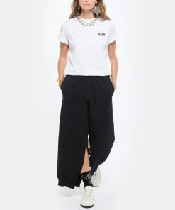GOLDEN GOOSE Tee-shirt Big Star Coton Blanc Noir 15 GOLDEN GOOSE Tee-shirt Big Star Coton Blanc Noir -Boutique MAJESTIC FILATURES unnamed file 4133