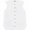 GANNI Top Coton Popeline Blanc -Boutique MAJESTIC FILATURES unnamed file 4139