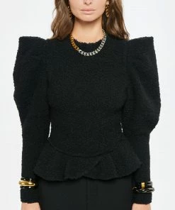 ISABEL MARANT Top Giamili Noir -Boutique MAJESTIC FILATURES unnamed file 415