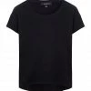 JEANNE VOULAND Tee-shirt Bach Col Rond Coton Lin Noir -Boutique MAJESTIC FILATURES unnamed file 4151