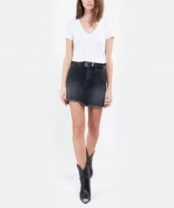 MAJESTIC FILATURES Tee-shirt Lisa Col V Lin Blanc -Boutique MAJESTIC FILATURES unnamed file 4158