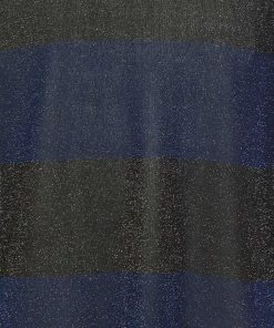 ROBERTO COLLINA Tee-shirt Rayures Bleu Noir -Boutique MAJESTIC FILATURES unnamed file 4166