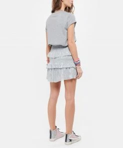 A.P.C. Tee-shirt Gris Clair Chiné Noir -Boutique MAJESTIC FILATURES unnamed file 4178