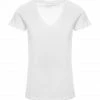 MAJESTIC FILATURES Tee-shirt Julia Col V Coton Blanc -Boutique MAJESTIC FILATURES unnamed file 4183