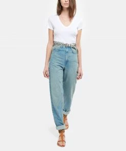 MAJESTIC FILATURES Tee-shirt Julia Col V Coton Blanc 10 MAJESTIC FILATURES Tee-shirt Julia Col V Coton Blanc -Boutique MAJESTIC FILATURES unnamed file 4186