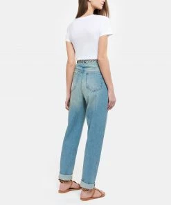 MAJESTIC FILATURES Tee-shirt Julia Col V Coton Blanc 11 MAJESTIC FILATURES Tee-shirt Julia Col V Coton Blanc -Boutique MAJESTIC FILATURES unnamed file 4187