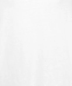 Alternative view of MAJESTIC FILATURES Tee-shirt Col V Lin Blanc