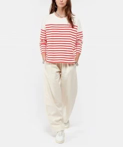 MAISON LABICHE Tee-shirt Cool Sailor Amore Coton Biologique Rouge Ivoire 10 MAISON LABICHE Tee-shirt Cool Sailor Amore Coton Biologique Rouge Ivoire -Boutique MAJESTIC FILATURES unnamed file 4209