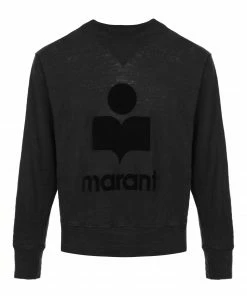 ISABEL MARANT ÉTOILE Tee-shirt Kilsen Lin Noir