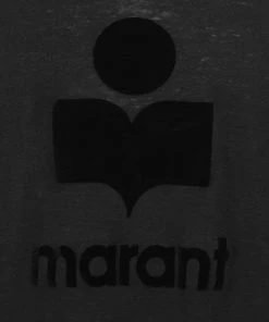 Alternative view of ISABEL MARANT ÉTOILE Tee-shirt Kilsen Lin Noir