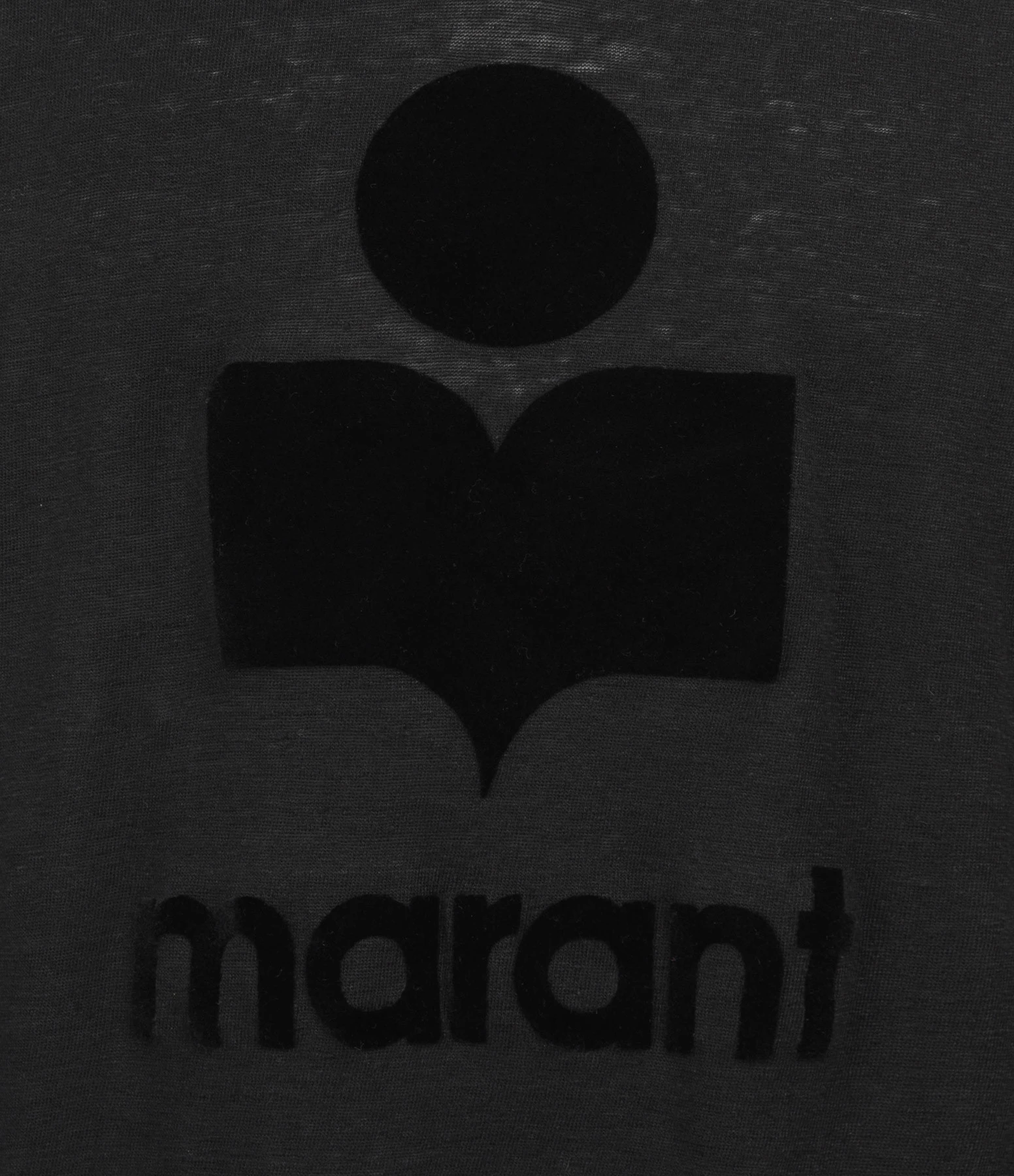 ISABEL MARANT ÉTOILE Tee-shirt Kilsen Lin Noir 4 ISABEL MARANT ÉTOILE Tee-shirt Kilsen Lin Noir – Image 2