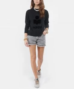 ISABEL MARANT ÉTOILE Tee-shirt Kilsen Lin Noir 10 ISABEL MARANT ÉTOILE Tee-shirt Kilsen Lin Noir -Boutique MAJESTIC FILATURES unnamed file 4214