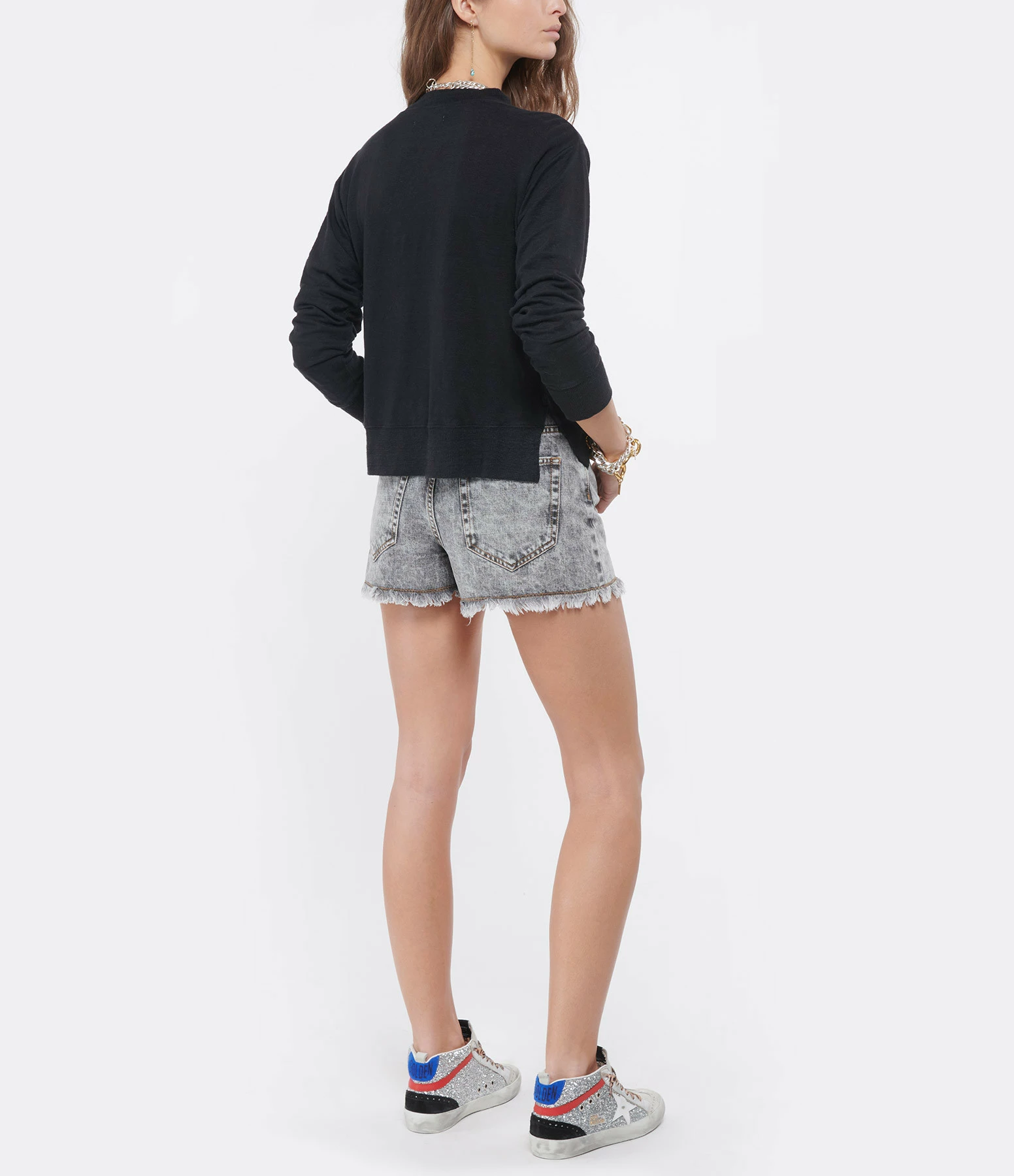 ISABEL MARANT ÉTOILE Tee-shirt Kilsen Lin Noir 7 ISABEL MARANT ÉTOILE Tee-shirt Kilsen Lin Noir – Image 5