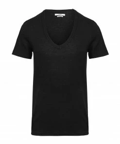 ISABEL MARANT ÉTOILE Tee-shirt Kranger Lin Noir