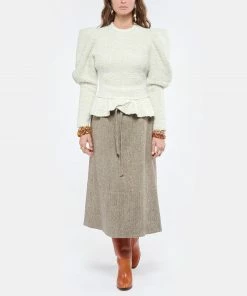 ISABEL MARANT Top Giamili Écru -Boutique MAJESTIC FILATURES unnamed file 423