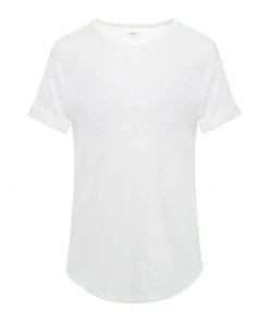 Boutique MAJESTIC FILATURES 48 ISABEL MARANT ÉTOILE Tee-shirt Koldi Uni Lin Blanc