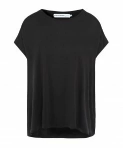 Boutique MAJESTIC FILATURES 44 MARGAUX LONNBERG Tee-shirt Marlow Noir