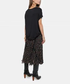 MARGAUX LONNBERG Tee-shirt Marlow Noir -Boutique MAJESTIC FILATURES unnamed file 4276