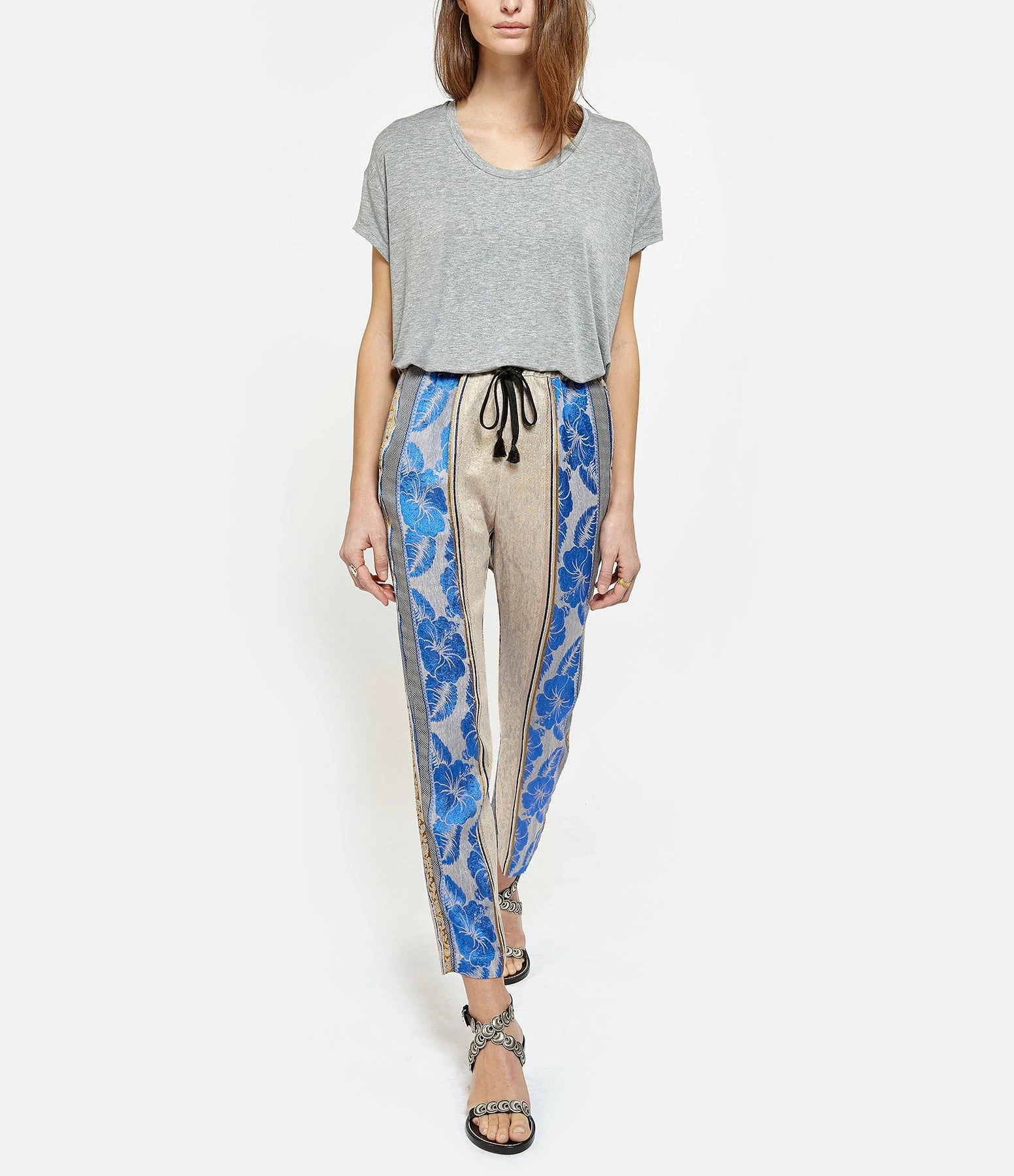 MARGAUX LONNBERG Tee-shirt Marlow Gris 6 MARGAUX LONNBERG Tee-shirt Marlow Gris – Image 4