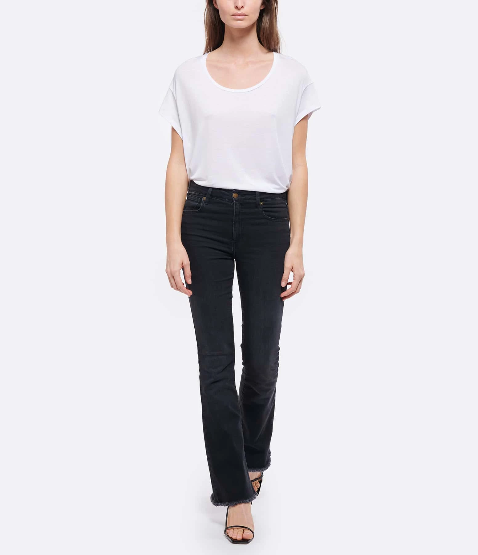 JEANNE VOULAND Tee-shirt Bach Col Rond Lyocell Blanc 11 JEANNE VOULAND Tee-shirt Bach Col Rond Lyocell Blanc – Image 9
