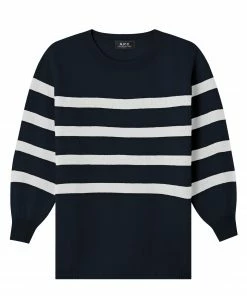 A.P.C. Pull Lizzy Laine Bleu Marine