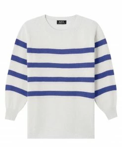 A.P.C. Pull Lizzy Laine Blanc