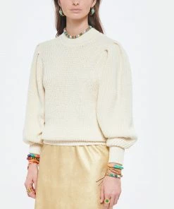 ISABEL MARANT Pull Adele Laine Écru -Boutique MAJESTIC FILATURES unnamed file 466