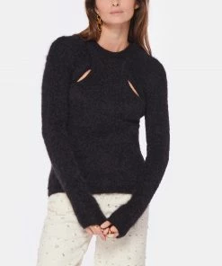 ISABEL MARANT Pull Alford Mohair Noir -Boutique MAJESTIC FILATURES unnamed file 475